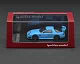 Ignition Models 1/64 Mazda RX-7 (FC3S) RE Amemiya Light Blue