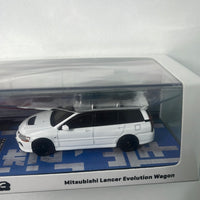 Tarmac Works Road64 1/64 Mitsubishi Lancer Evolution Wagon White