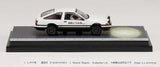 Hobby Japan 1/64 Initial D Toyota Sprinter Trueno GT Apex AE86 / Takeshi Nakazato vs Takumi Fujiwara w/ Driver Figure