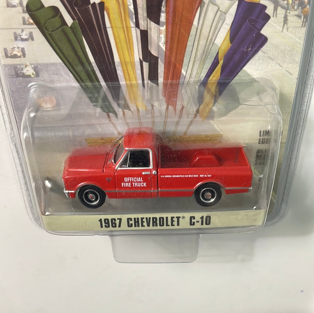 1/64 Greenlight The 51st 500 1967 Chevrolet C-10 Red