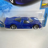 Hot Wheels Nissan R390 GT1 Blue - Damaged Box