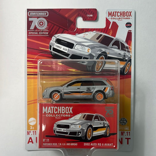 Matchbox Collectors 70 Years 2002 Audi RS 6 Avant