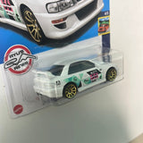 Hot Wheels Treasure Hunt ‘98 Subaru Impreza 22B STi Version - Damaged Card