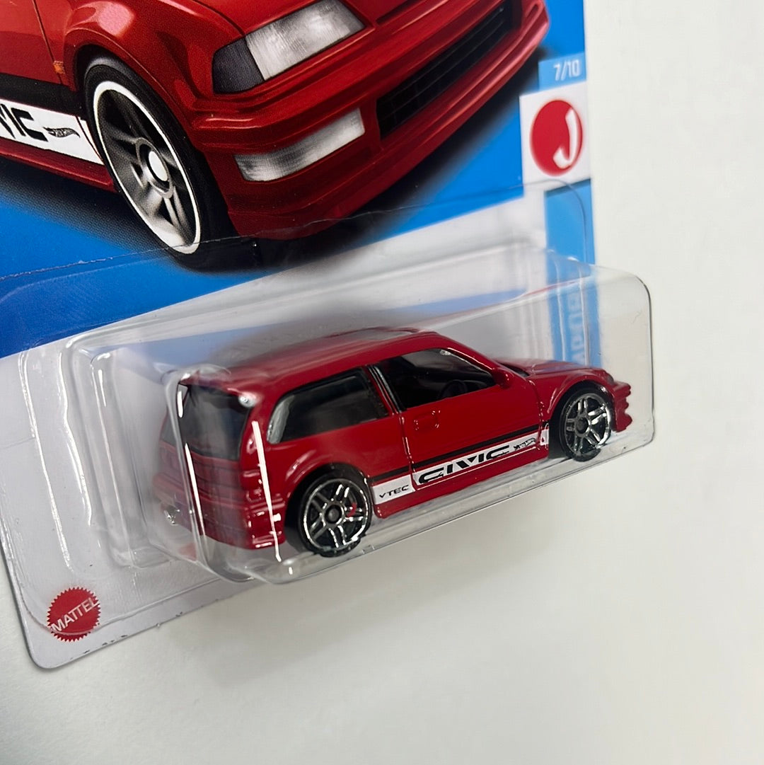 Hot Wheels ‘90 Honda Civic EF - Japan Card