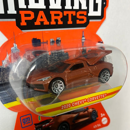 Matchbox Moving Parts 2020 Chevy Corvette Brown