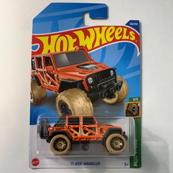 Hot wheels 17 deals jeep wrangler blue