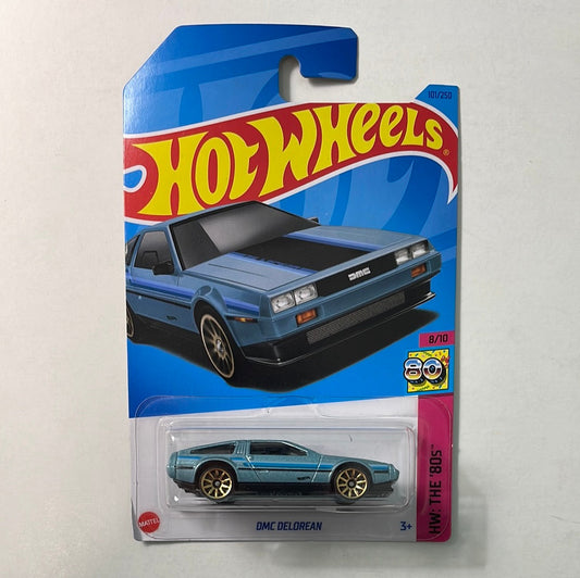 Hot Wheels 1/64 DMC Delorean Blue