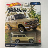 Hot Wheels Fast & Furious Toyota Land Cruiser FJ60 - Damaged Box