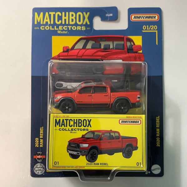 Matchbox Collectors 1/64 2020 Ram Rebel - Damaged Card