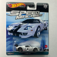 Hot Wheels Car Culture Speed Machines Ford GT White