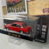 1/64 Greenlight Vintage Ad Cars 1972 Datsun 510 Orange