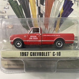 1/64 Greenlight The 51st 500 1967 Chevrolet C-10 Red