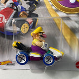 Hot Wheels 1/64 Mario Kart Wario w/ Standard Kart