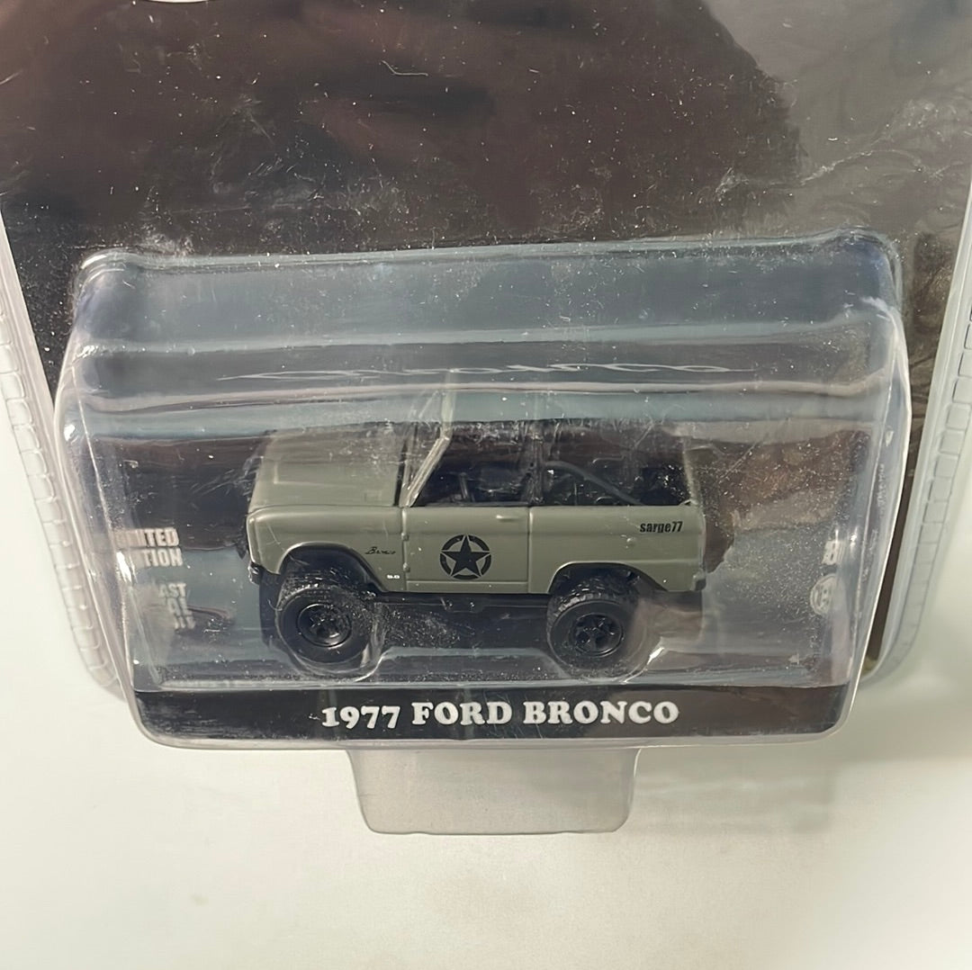 1/64 Greenlight 1977 Ford Bronco Green