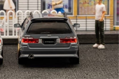 1/64 Zoom Nissan Stagea R34 Grey
