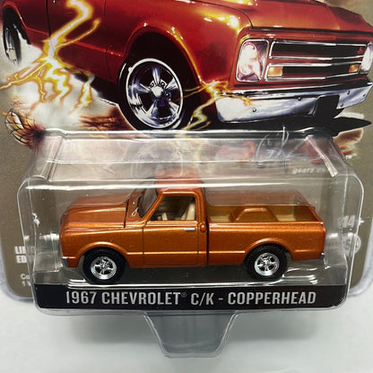 1/64 Greenlight x Acme 1967 Chevrolet C/K Copperhead (Stacey David) Orange