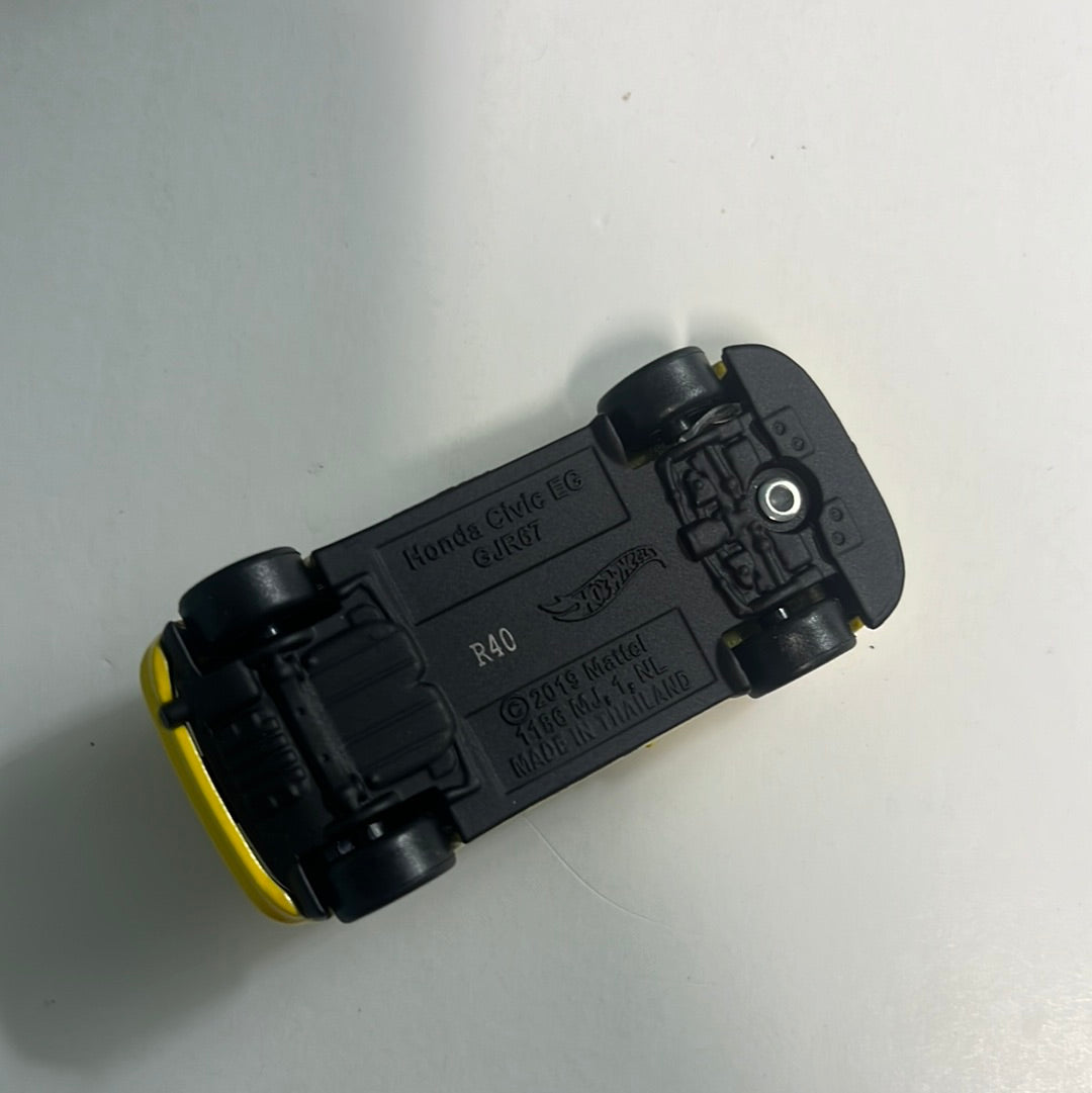 *Loose* Hot Wheels 1/64 Premium Car Culture Box Set Honda Civic EG Yellow