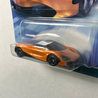 Hot Wheels 1/64 Car Culture Speed Machines McLaren 720s Orange - Damaged Box