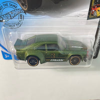 Hot Wheels 1/64 Mazda RX-3 Greddy Green - Damaged Card