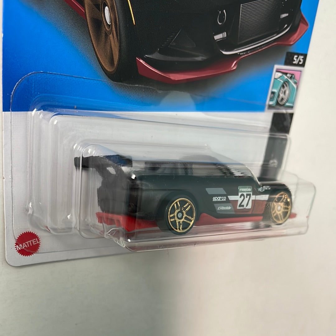 Japan Card * Hot Wheels 1/64 '15 Mazda MX-5 Miata Black