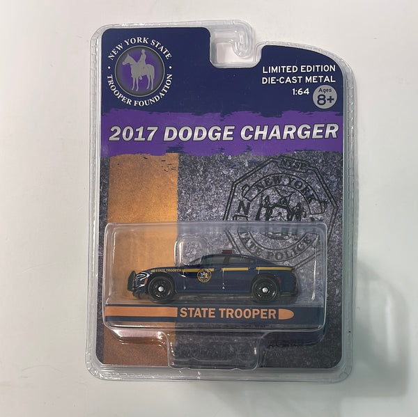 1/64 Greenlight Trooper Foundation 2017 Dodge Charger State Trooper Blue