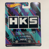 Hot Wheels 1/64 Pop Culture Speed Shop HKS MBK Van Black - Damaged Card