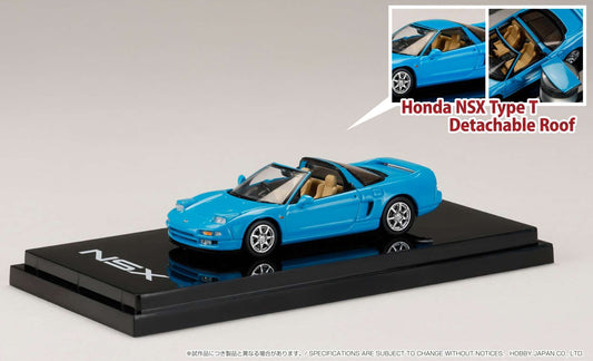 Hobby Japan 1/64 Honda NSX Type T with Detachable Roof Phoenix Blue