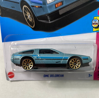 Hot Wheels 1/64 DMC Delorean Blue