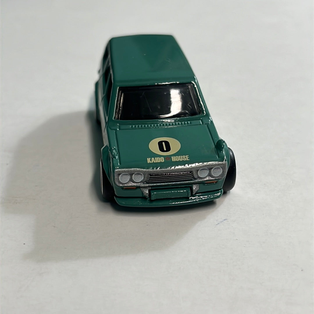 *Loose* Hot Wheels 1/64 Car Culture Premium Box Set ‘71 Datsun 510 Wagon Green