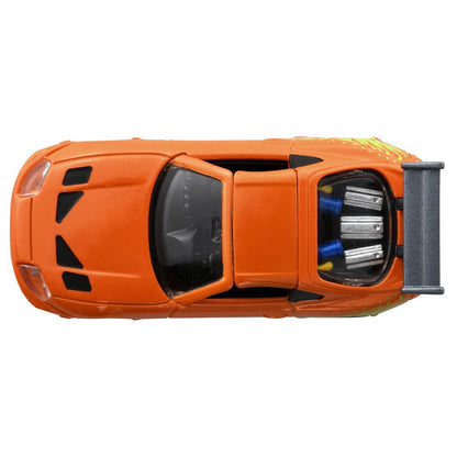Tomica Premium Unlimited 1/64  03 The Fast and the Furious Toyota Supra Orange