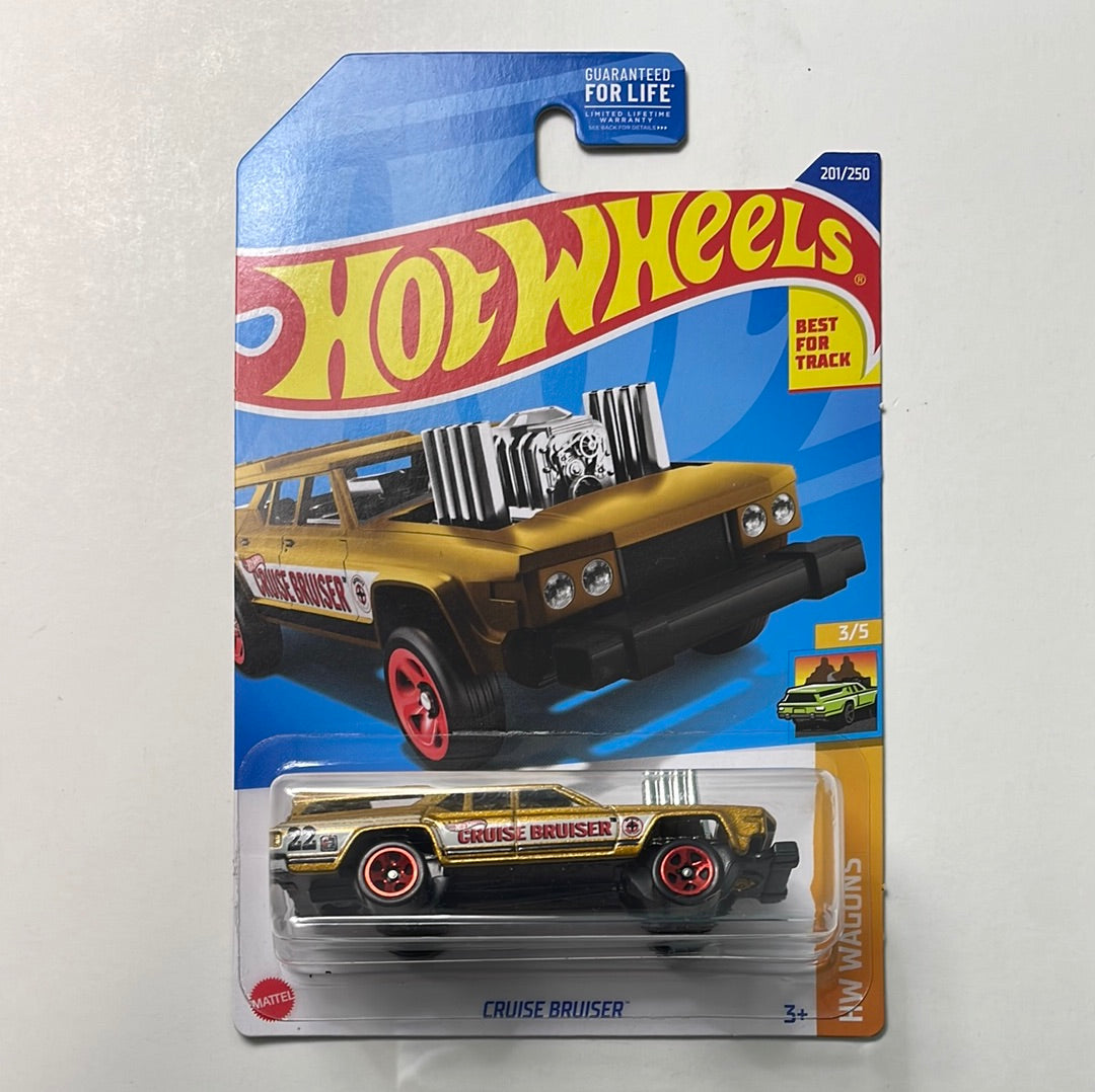 Hot Wheels 1/64 Cruise Bruiser Gold