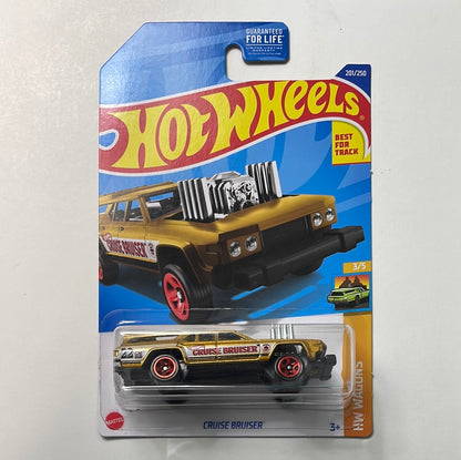 Hot Wheels 1/64 Cruise Bruiser Gold