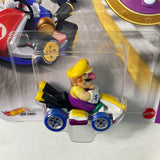 Hot Wheels 1/64 Mario Kart Wario w/ Standard Kart