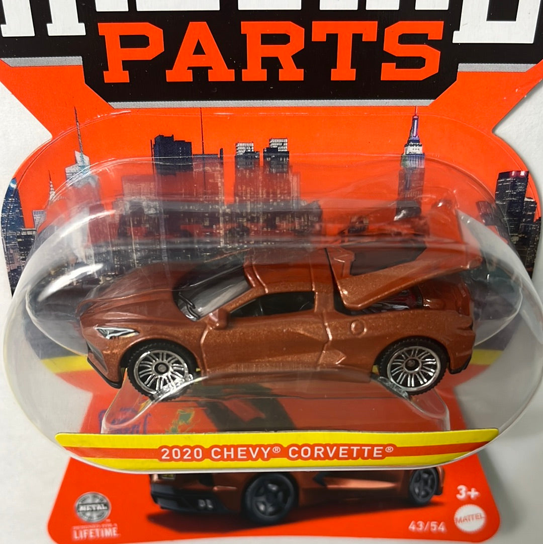 Matchbox Moving Parts 2020 Chevy Corvette Brown