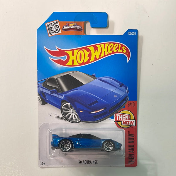 Hot Wheels 1/64 ‘90 Acura NSX Then & Now Blue