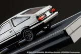 Hobby Japan 1/64 Initial D Toyota Sprinter Trueno GT Apex AE86 / Takeshi Nakazato vs Takumi Fujiwara w/ Driver Figure