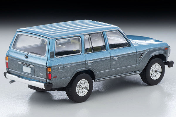 1/64 Tomica Limited Vintage Neo 1988 Toyota Land Cruiser 60 North American specification (light blue/gray) LV-N268a