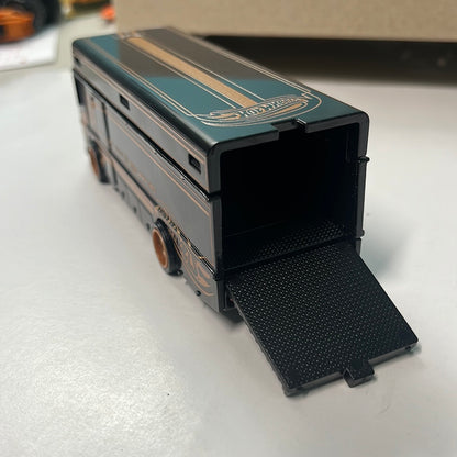 *Loose* Hot Wheels 1/64 Premium Car Culture Box Set Euro Hauler Black & Orange