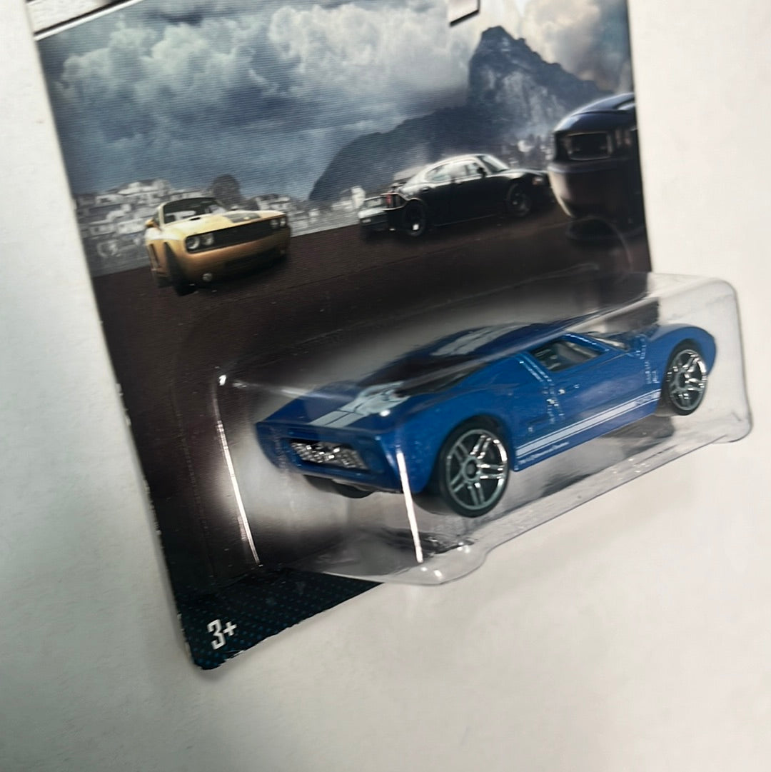 Hot Wheels 1/64 Ford GT-40 Blue Fast Five