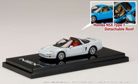 Hobby Japan 1/64 Honda NSX Type T with Detachable Roof Platinum White Pearl