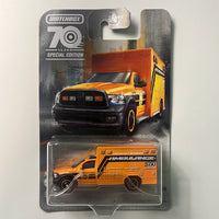 Matchbox 70 Years Moving Parts 2019 Ram Ambulance
