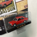 1/64 Greenlight Vintage Ad Cars 1972 Datsun 510 Orange