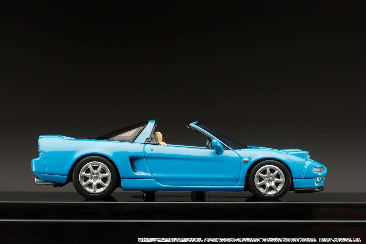 Hobby Japan 1/64 Honda NSX Type T with Detachable Roof Phoenix Blue