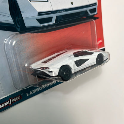 Hot Wheels 1/64 Car Culture Spettacolare Lamborghini Countach LPI 800-4 White