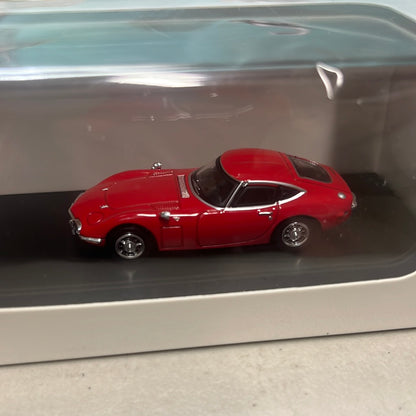 LCD Model 1/64 Toyota 2000GT Red