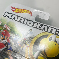 Hot Wheels Mario Kart Koopa Troopa w/ Circuit Special - Damaged Box