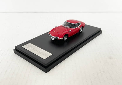 LCD Model 1/64 Toyota 2000GT Red