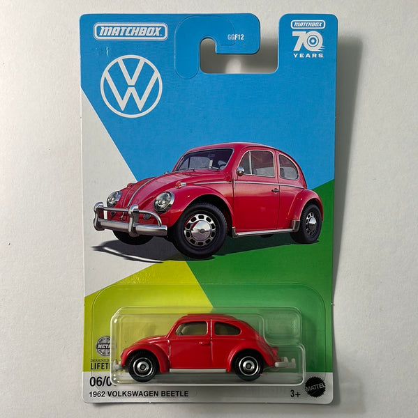 Matchbox Volkswagen Series 1962 Volkswagen Beetle Red