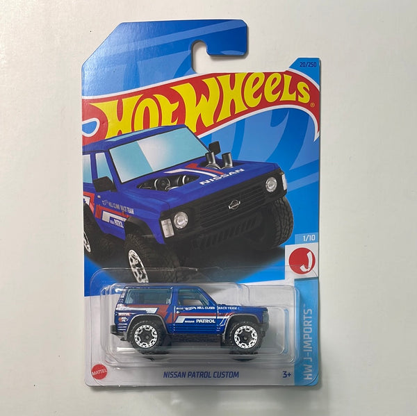 Hot Wheels 1/64 Nissan Patrol Custom Blue