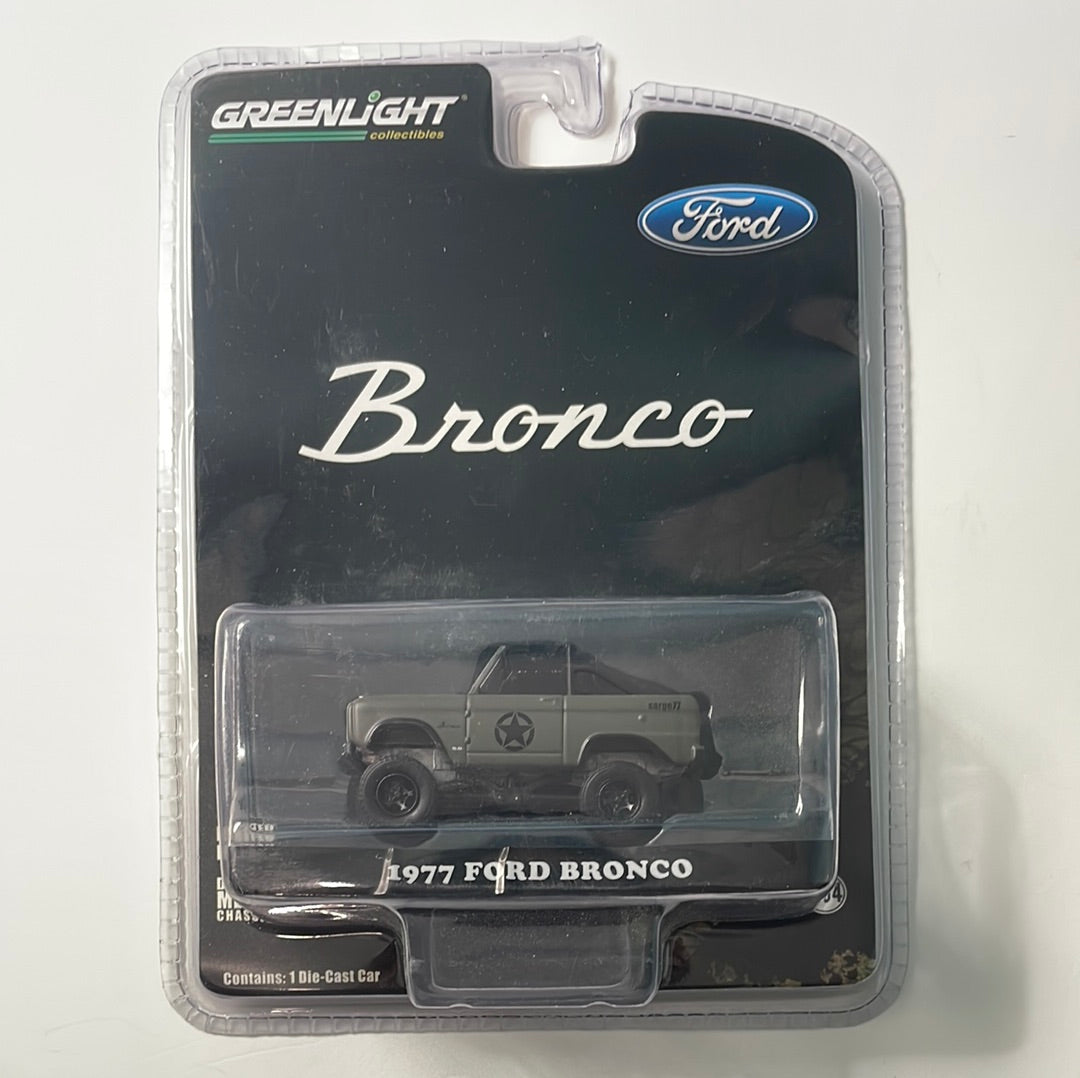 1/64 Greenlight 1977 Ford Bronco Green